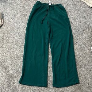 Garage Teal Relaxed Pants